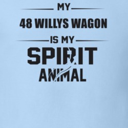 My 1948 Willys Wagon Is My Spirit Animal Funny T Shirt