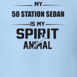 My 1950 Station Sedan Is My Spirit Animal Funny T Shirt