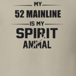 My 1952 Mainline Is My Spirit Animal Funny T Shirt