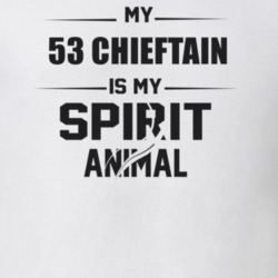 My 1953 Chieftain Is My Spirit Animal Funny T Shirt