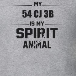My 1954 Cj 3B Is My Spirit Animal Funny T Shirt