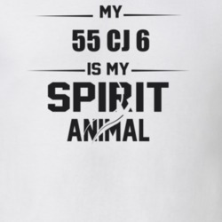 My 1955 Cj 6 Is My Spirit Animal Funny T Shirt