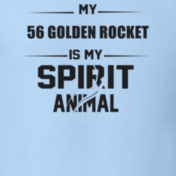 My 1956 Golden Rocket Is My Spirit Animal Funny T Shirt