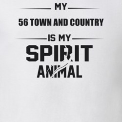 My 1956 Town And Country Is My Spirit Animal Funny T Shirt