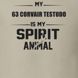 My 1963 Corvair Testudo Is My Spirit Animal Funny T Shirt