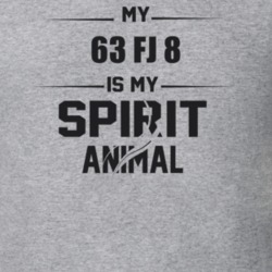 My 1963 Fj 8 Is My Spirit Animal Funny T Shirt