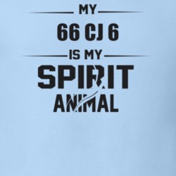 My 1966 Cj 6 Is My Spirit Animal Funny T Shirt