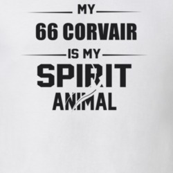 My 1966 Corvair Is My Spirit Animal Funny T Shirt