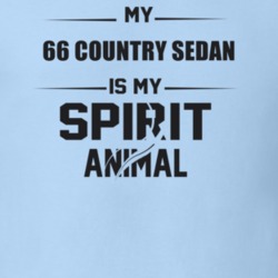 My 1966 Country Sedan Is My Spirit Animal Funny T Shirt