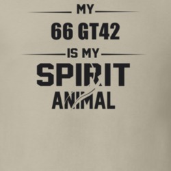 My 1966 Gt42 Is My Spirit Animal Funny T Shirt