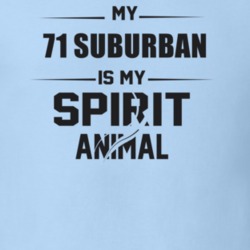 My 1971 Suburban Is My Spirit Animal Funny T Shirt