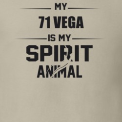 My 1971 Vega Is My Spirit Animal Funny T Shirt