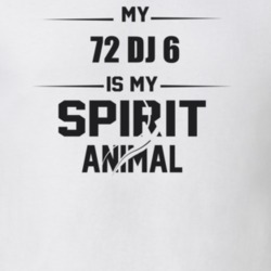 My 1972 Dj 6 Is My Spirit Animal Funny T Shirt