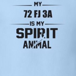 My 1972 Fj 3A Is My Spirit Animal Funny T Shirt
