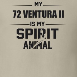 My 1972 Ventura Ii Is My Spirit Animal Funny T Shirt