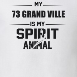 My 1973 Grand Ville Is My Spirit Animal Funny T Shirt