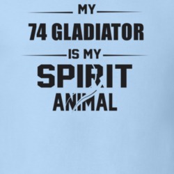 My 1974 Gladiator Is My Spirit Animal Funny T Shirt