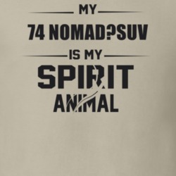My 1974 Nomad?Suv Is My Spirit Animal Funny T Shirt