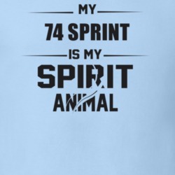 My 1974 Sprint Is My Spirit Animal Funny T Shirt