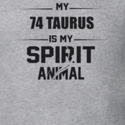 My 1974 Taurus Is My Spirit Animal Funny T Shirt