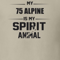 My 1975 Alpine Is My Spirit Animal Funny T Shirt