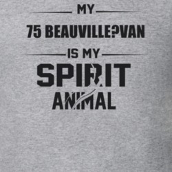 My 1975 Beauville?Van Is My Spirit Animal Funny T Shirt