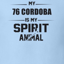 My 1976 Cordoba Is My Spirit Animal Funny T Shirt