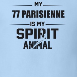 My 1977 Parisienne Is My Spirit Animal Funny T Shirt
