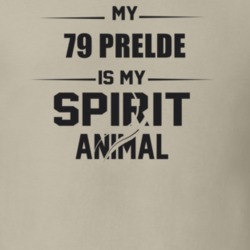 My 1979 Prelde Is My Spirit Animal Funny T Shirt