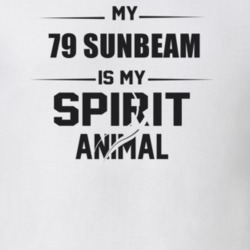 My 1979 Sunbeam Is My Spirit Animal Funny T Shirt