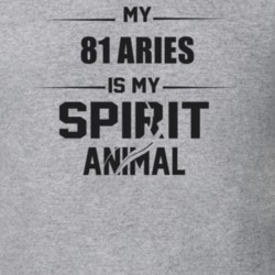 My 1981 Aries Is My Spirit Animal Funny T Shirt