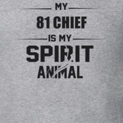My 1981 Chief Is My Spirit Animal Funny T Shirt