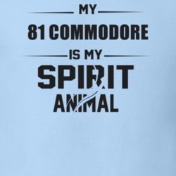 My 1981 Commodore Is My Spirit Animal Funny T Shirt