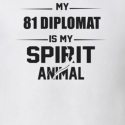 My 1981 Diplomat Is My Spirit Animal Funny T Shirt