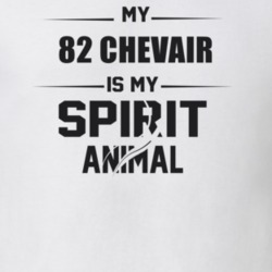 My 1982 Chevair Is My Spirit Animal Funny T Shirt