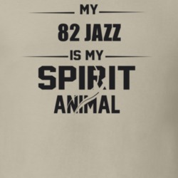 My 1982 Jazz Is My Spirit Animal Funny T Shirt
