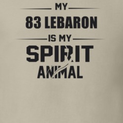 My 1983 Lebaron Is My Spirit Animal Funny T Shirt