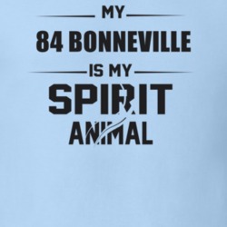 My 1984 Bonneville Is My Spirit Animal Funny T Shirt