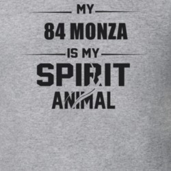 My 1984 Monza Is My Spirit Animal Funny T Shirt