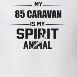My 1985 Caravan Is My Spirit Animal Funny T Shirt