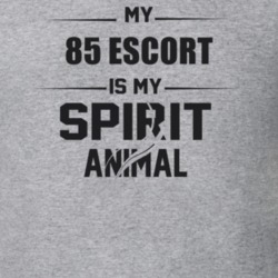 My 1985 Escort Is My Spirit Animal Funny T Shirt