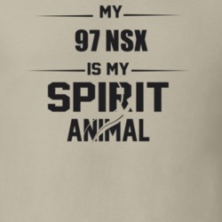 My 1997 Nsx Is My Spirit Animal Funny T Shirt