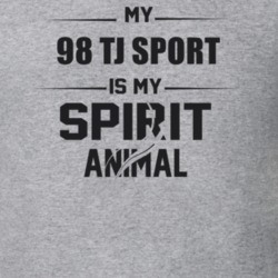 My 1998 Tj Sport Is My Spirit Animal Funny T Shirt