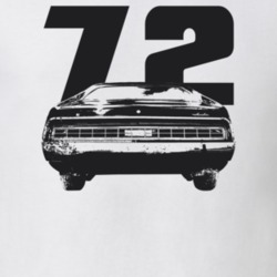 1972 Javelin Rear View With Year Light Color T Shirt