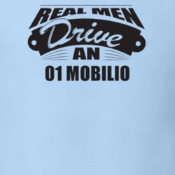 Real Men Drive An 01 Mobilio Funnry Light Color T Shirt