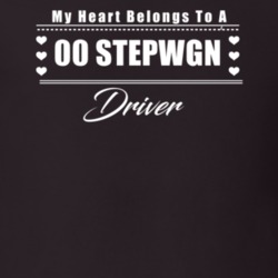 My Heart Belongs To A 2000 Stepwgn Driver Dark Color T Shirt