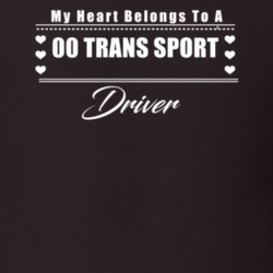 My Heart Belongs To A 2000 Trans Sport Driver Dark Color T Shirt