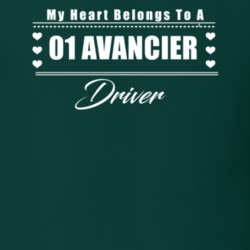 My Heart Belongs To A 2001 Avancier Driver Dark Color T Shirt
