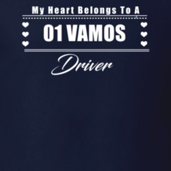 My Heart Belongs To A 2001 Vamos Driver Dark Color T Shirt