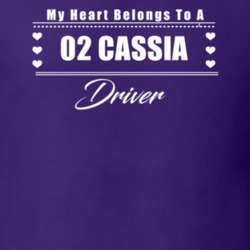 My Heart Belongs To A 2002 Cassia Driver Dark Color T Shirt